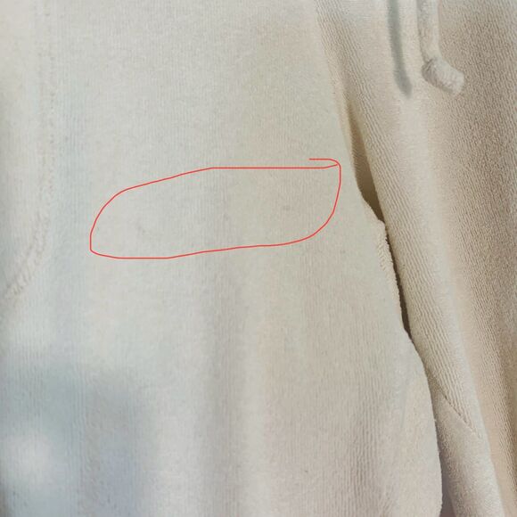 Cloth & Stone Cream Lounge Joggers Medium Super Soft Drawstring Cozy Pants - Picture 3 of 11